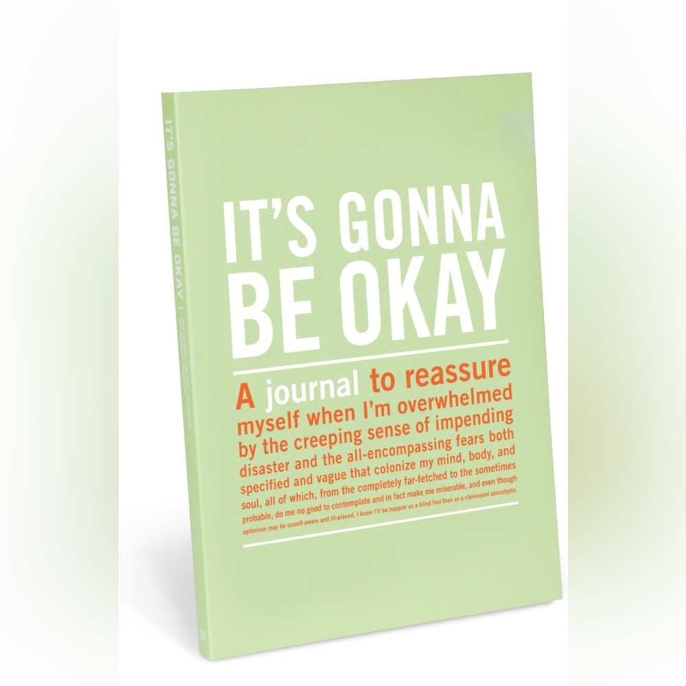 Knock Knock It's Gonna Be Okay Inner-Truth Journal, 7" x 9.5" New Book
